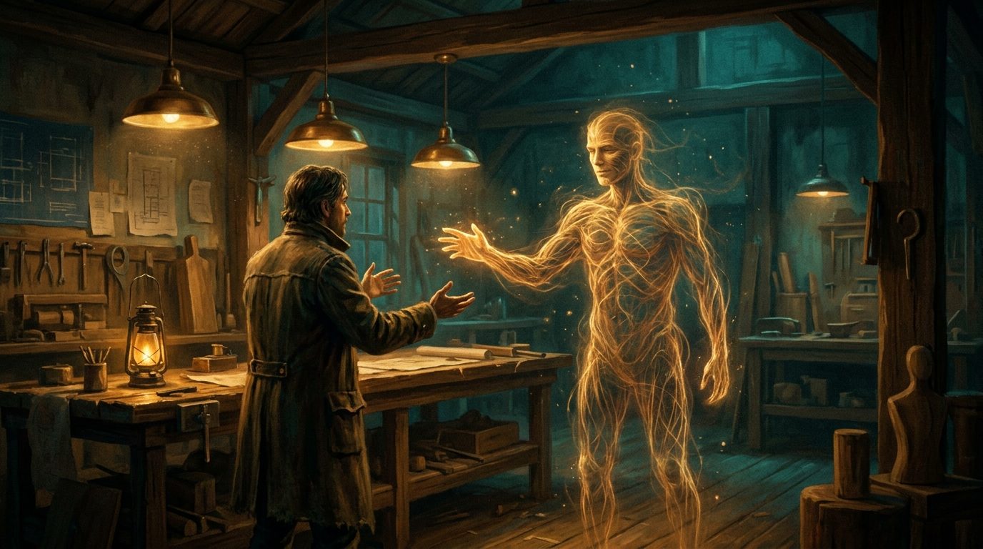 O ritual de criação de um colega sintético